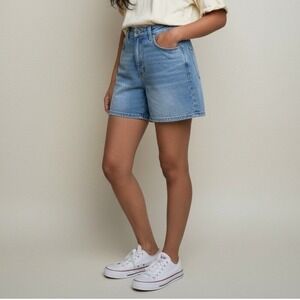 Madden Girl Shorts Women 9 Blue Denim School Preppy Beach‎ Outdoor Summer